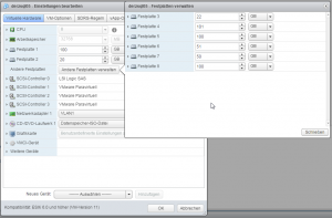 Disk Configuration in the vSpere Web Client
